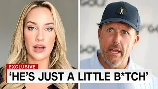 Thumbnail: Paige Spiranac ATTACKS Phil Mickelson AGAIN..