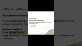 Thumbnail: Reused Content Suspension? Do This. #shorts