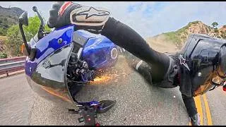 Thumbnail: 11 Minutes of Insane Motorcycle Crashes & Road Rage Caught on Camera