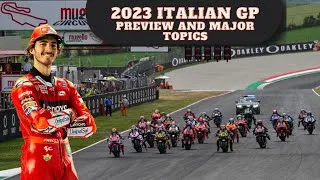 Thumbnail: 2023 Italian GP: Preview and Predictions! What to expect this weekend? Major Topics in #motogp2023