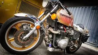Thumbnail: カワサキ Z ターボ 🔥 Custom Bike 🔥 ヨシワラファクトリー 🔥 Oh! My カフェレーサー