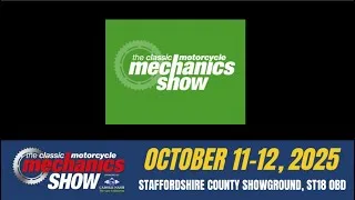 Thumbnail: ❤ The Classic Motorcycle Mechanics Show, October 2025 @ Stafford Showground, England