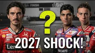 Thumbnail: Bagnaia vs Martin vs Acosta: The Unexpected Choices Changing MotoGP 2027 Forever!