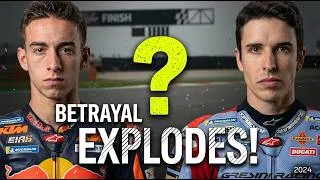 Thumbnail: Pedro Acosta vs Alex Marquez: The Brutal Red Bull KTM Betrayal!