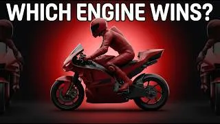 Thumbnail: V4 vs Inline 4 vs Triple - Which MotoGP Engine Actually Wins