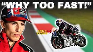 Thumbnail: Marquez's Shocking 2027 Prediction Will 850cc Bikes Be FASTER Than 1000cc!