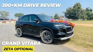 Thumbnail: 2025 Maruti Suzuki Grand Vitara Zeta optional ownership Review|Real mileage and performance.