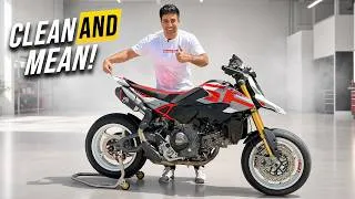 Thumbnail: Termignoni Slip-On for Hypermotard V2 SP – Install, Looks & Sound