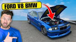 Thumbnail: E36 BMW with a FORD V8 