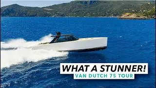 Thumbnail: What a Stunner! | Van Dutch 75 | Motor Boat & Yachting