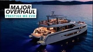 Thumbnail: Prestige flagship given a major overhaul! | M8 EVO | Motor Boat & Yachting
