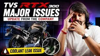 Thumbnail: TVS RTX 300 All Major Issues update from TVS-Coolant Leak!