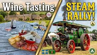 Thumbnail: Motorhome Trip to Netley Marsh Steam Fair & Yorkshire Vineyard Wine Tasting