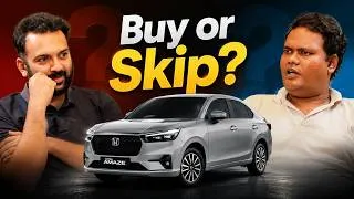 Thumbnail: Honda Amaze வாங்க நினைக்கிறீர்களா? இதை பாருங்க! Reasons to Buy & Avoid