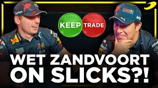 Thumbnail: Keep or Trade Challenge with Max Verstappen and Sergio Perez