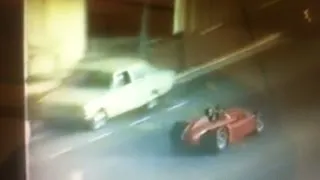 Thumbnail: Fangio blasts around Monaco - with parked cars!