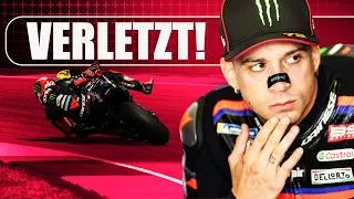 Thumbnail: Verletzt! Bezzecchi-Drama: Sturz, OP & Sachsenring-Aus!