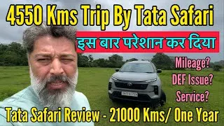 Thumbnail: Ownership Review of Tata Safari after 21000 Kms || 4550 Kms Trip पर परेशान कर दिया? Motowheelz India