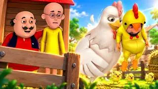 Thumbnail: John को मुर्गी ने गोद ले लिया 😱🐔| Motu-Patlu