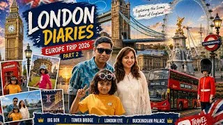 Thumbnail: London 🇬🇧 | Our Europe Adventure Begins | #EuropeTravel #FamilyTravel #TravelVlog #TravelMemories 