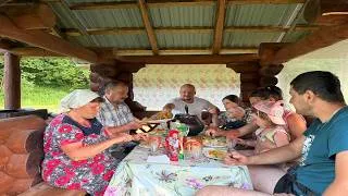 Thumbnail: A Big Haymaking Day and Dinner in an Afghan Cauldron | Rural Life in the Carpathians