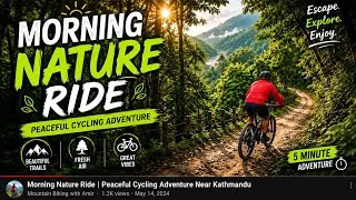 Thumbnail: Morning Nature Ride | Solo Mountain Biking Through Nature 🌲🚴🇳🇵