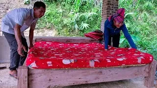 Thumbnail: Clearing Weeds at the Farm and Building a New Bed for Dad | Mountain Family Life