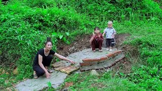 Thumbnail: Repairing The Path Down To The Pond And Stream, And Clearing The Stairs | Mountain Family Life