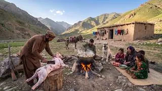 Thumbnail: Extreme Nomadic Life: Cooking a Whole Lamb in a Remote Mountain Village
