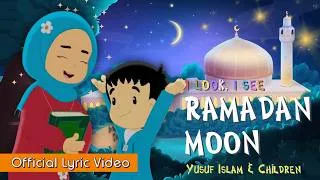 Thumbnail: Yusuf Islam & Children – Ramadan Moon 2026 🌙 Official Lyric Video X Durioo | Ramadan Kareem