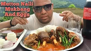 Thumbnail: 🔥 Mutton Nalli 😛 Curry 🔥 Eggs Mukbang Basmati Rice Sailed Mountainous Hungry youtube Video 🔥😛