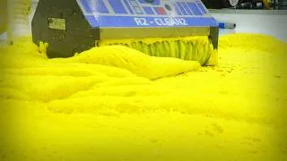 Thumbnail: You Won't Believe What I Poured Onto This Rug! (It's not mustard). Satisfying ASMR Carpet Cleaning.