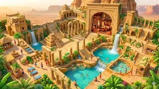 Thumbnail: 100 Days The Ultimate Desert Oasis: Building a Luxury Temple with Waterfalls