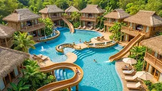 Thumbnail: 140 Days to Build 10 Five-Star Villas on the Azure Seashore Using Only Primitive Tools