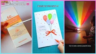 Thumbnail: 10 easy paper craft idea for beginners✨//art and craft//paper craft//diy