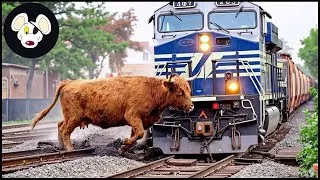 Thumbnail: Tragic ! 40 Terrifying Moments When Animals And Invasive Species Collide With Trains And Cars
