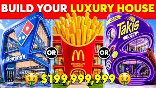 Thumbnail: Would You Rather - Build Your Luxury Fantasy House🦄🛏️💖✨ Mouse Quiz