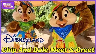 Thumbnail: We Meet Chip and Dale in Western Outfits at Disneyland Paris - Frontierland 