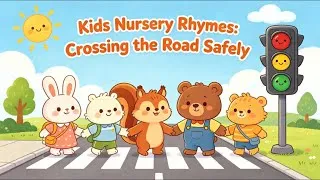 Thumbnail: Safe Crossing Nursery Rhyme Story For Kids!