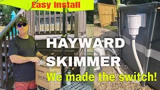 Thumbnail: Installing a HAYWARD SKIMMER on an INTEX pool | We finally made the switch!