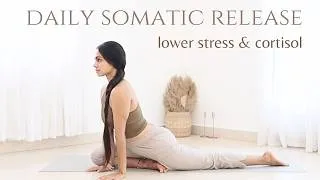 Thumbnail: Daily Somatic Release | Trauma Informed Yoga | Tension, Stress & Anxiety