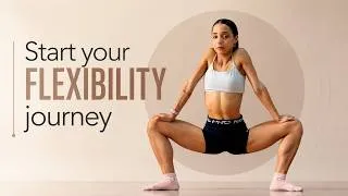 Thumbnail: How can I get my middle split if I'm not flexible?  - WEEK 1  Challenge