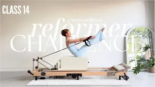 Thumbnail: Class 14 | 4-Week Reformer Pilates Challenge (Week 4) – 45min all over goodness w teasers + splits 🩰