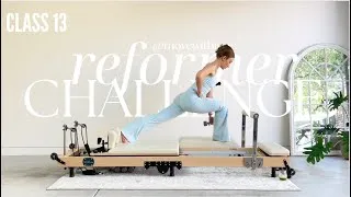 Thumbnail: Class 13 | 4-Week Reformer Pilates Challenge (Week 4) – 45min Glutes and Core burner  🍑