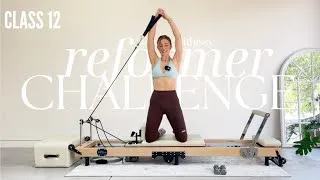 Thumbnail: Class 12 | 4-Week Reformer Pilates Challenge (Week 3) – 50min Full Body Reformer with Dumbbells 🍑