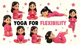 Thumbnail: Easy Lying Down Yoga for Kids ✨ Perfect for Flexibility & Relaxation | Yoga for Kids | Jojo Yoga