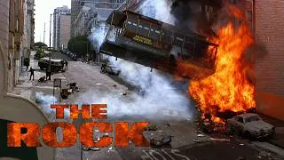 Thumbnail: The Rock - Fels der Entscheidung (The Rock), 1996, San Francisco Car Chase, Hummer vs. Ferrari