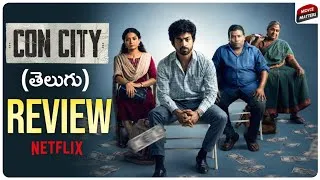 Thumbnail: Con City Movie Review Telugu | Con City Review Telugu | Netflix 