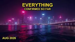 Thumbnail: GTA 6: EVERYTHING Confirmed So Far (Cinematic Cut) — August 2026 Update