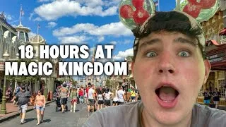 Thumbnail: 18 Hour Park Day at Magic Kingdom! Walt Disney Worlds Magic Kingdom Extra Magic Hours